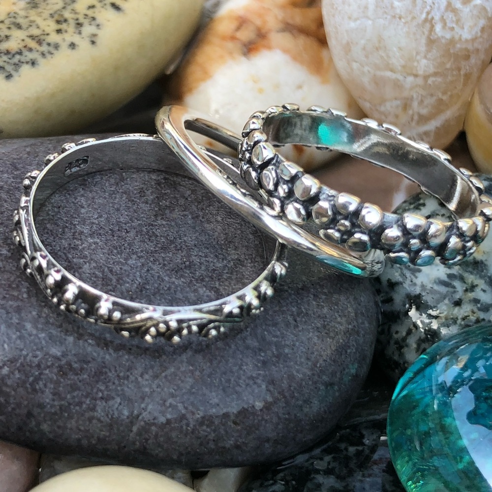 Women’s sterling silver tropical paradise ring!